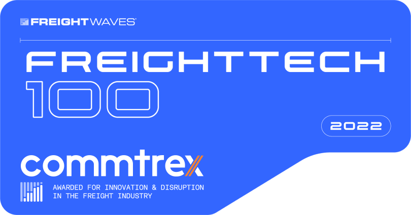 2022 Freighttech100 Award (With Commtrex Logo)