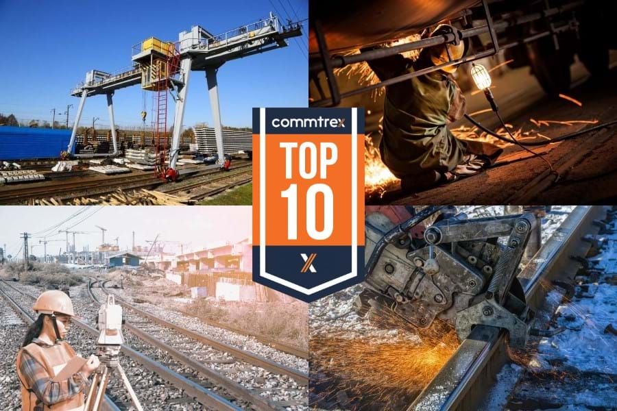 Top 10 Rail Services Collage